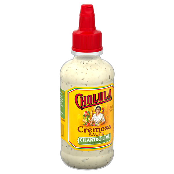 slide 1 of 1, Cholula Cilantro Lime Cremosa Sauce, 8 fl oz