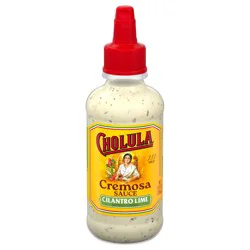 Cholula Cilantro Lime Cremosa Sauce, 8.0 fl oz