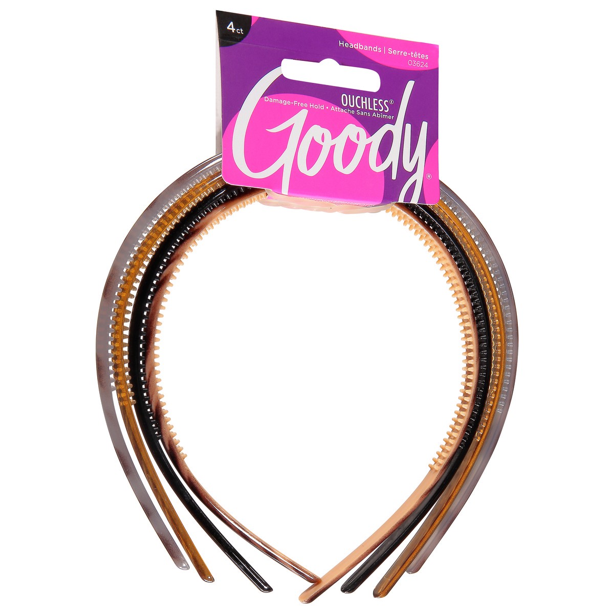 slide 2 of 9, Goody Ouchless Headbands 4 ea, 4 ct