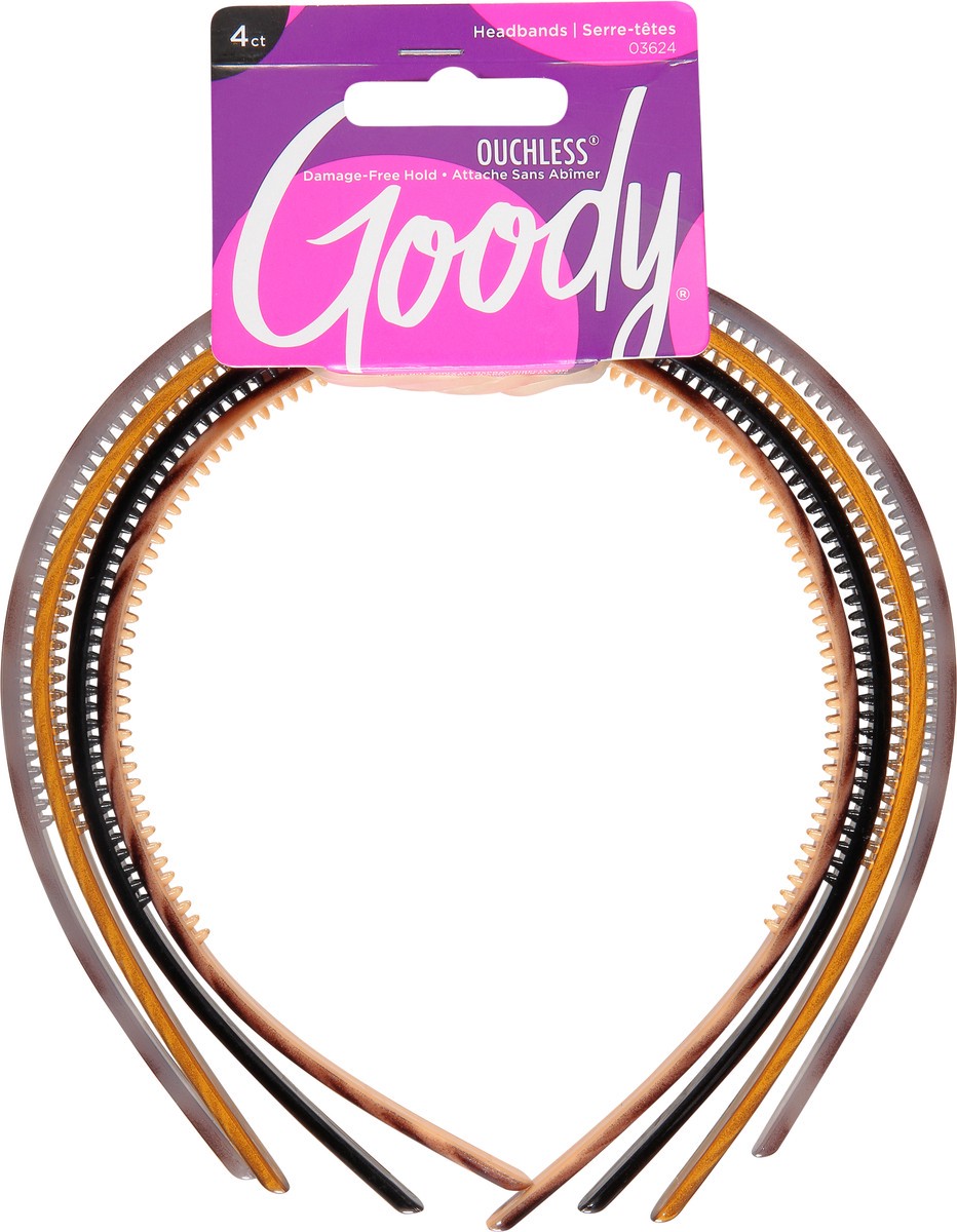 slide 6 of 9, Goody Ouchless Headbands 4 ea, 4 ct