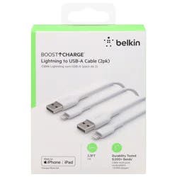 Belkin Lightning To A Cable White
