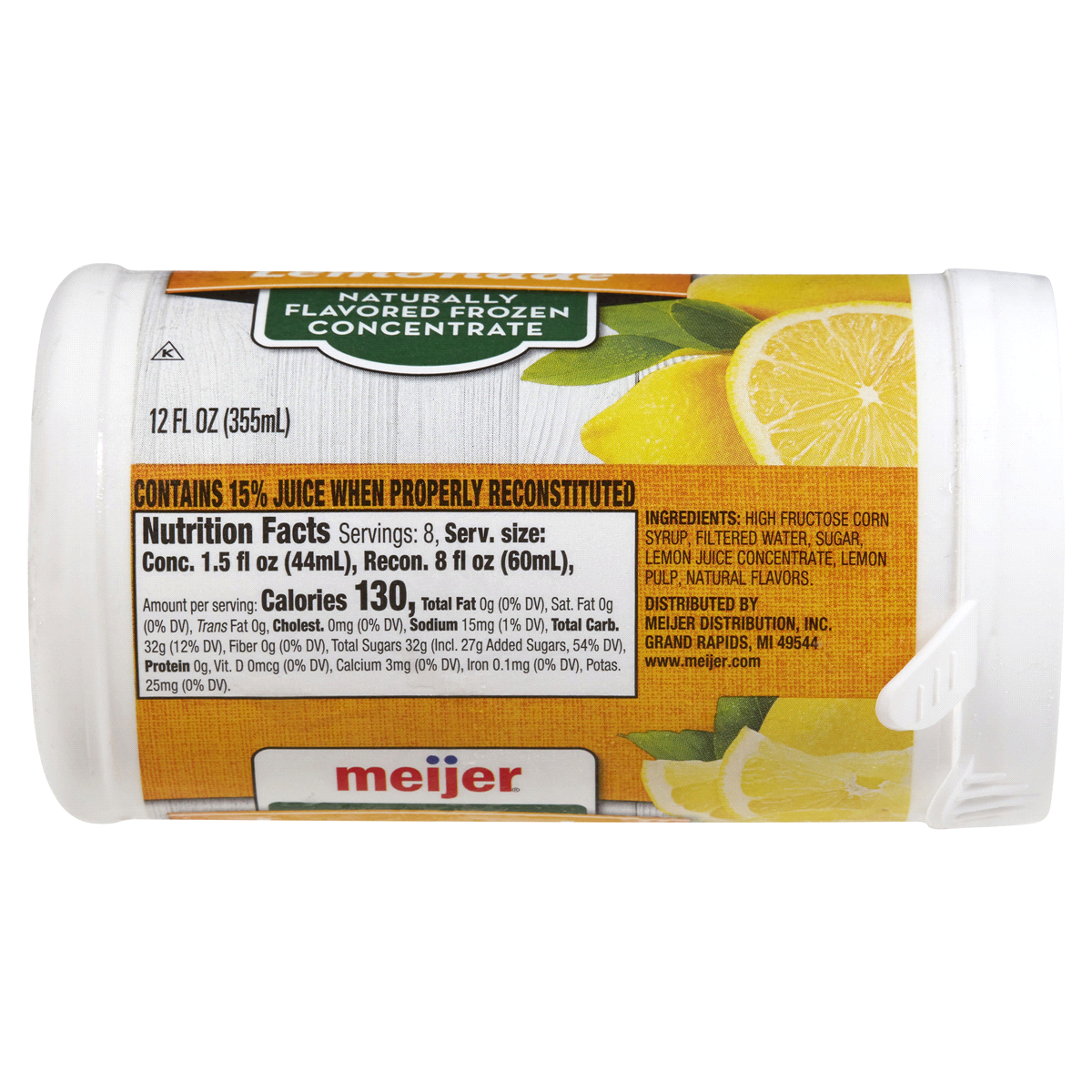 slide 3 of 3, Meijer Frozen Lemonade Concentrate, 12 oz