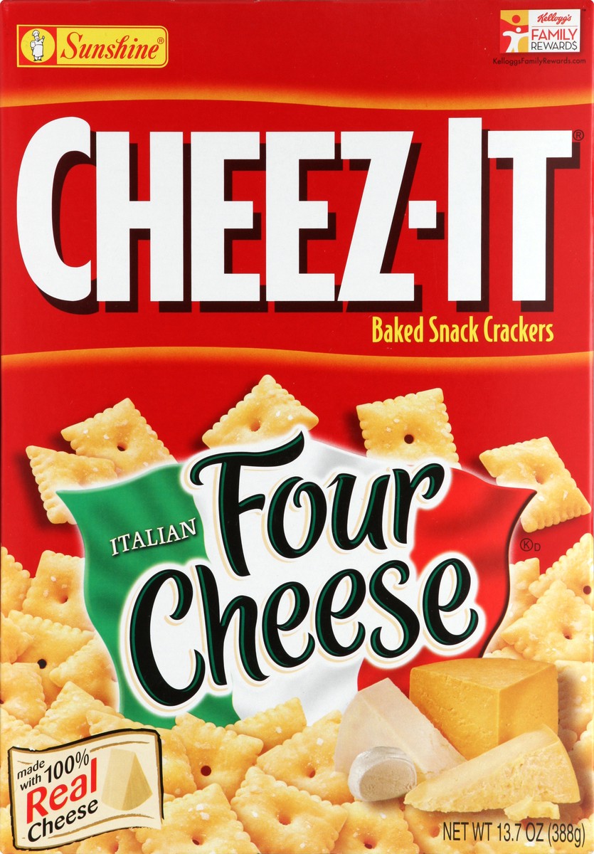 slide 1 of 6, Cheez-It Baked Snack Crackers 13.7 oz, 13.7 oz