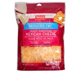 Weis Quality 2% Mexican Four Shredded Cheese