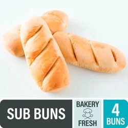 Bakery Fresh Sub Buns