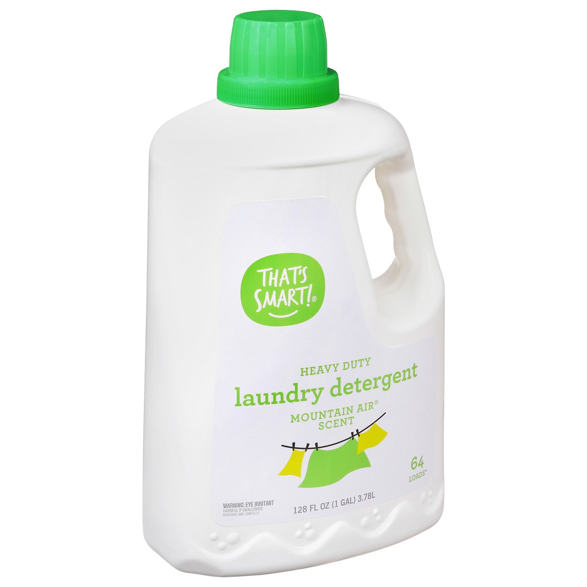 slide 3 of 9, That's Smart! Heavy Duty Mountain Air Scent Laundry Detergent 128 fl oz, 128 fl oz