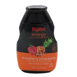 Hy-Vee Energy Liquid Water Enhancer, Strawberry Pineapple