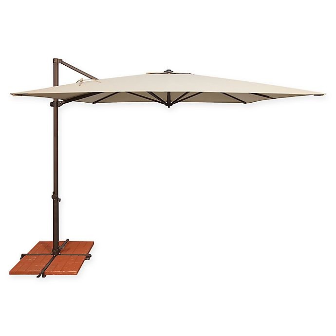 slide 1 of 1, SimplyShade Skye 6-Inch Replacement Canopy - Sunbrella Antique Beige, 8 ft