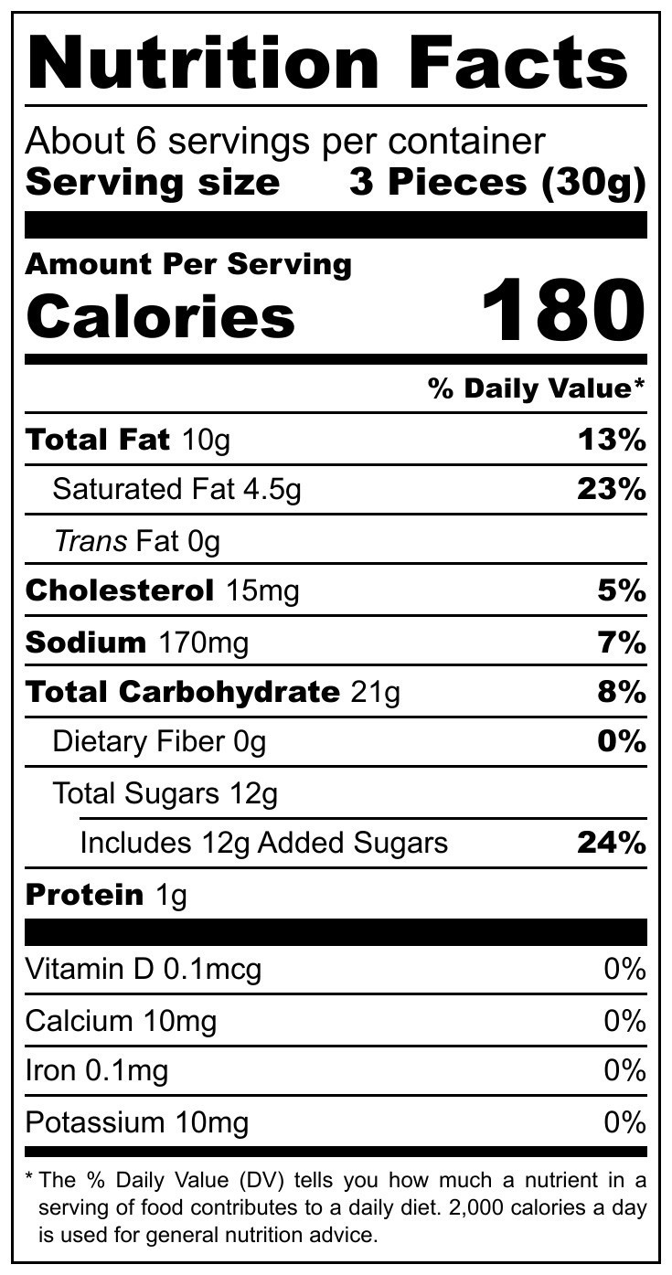 slide 3 of 4, Katz Cinnamon Donut Holes, 1 ct