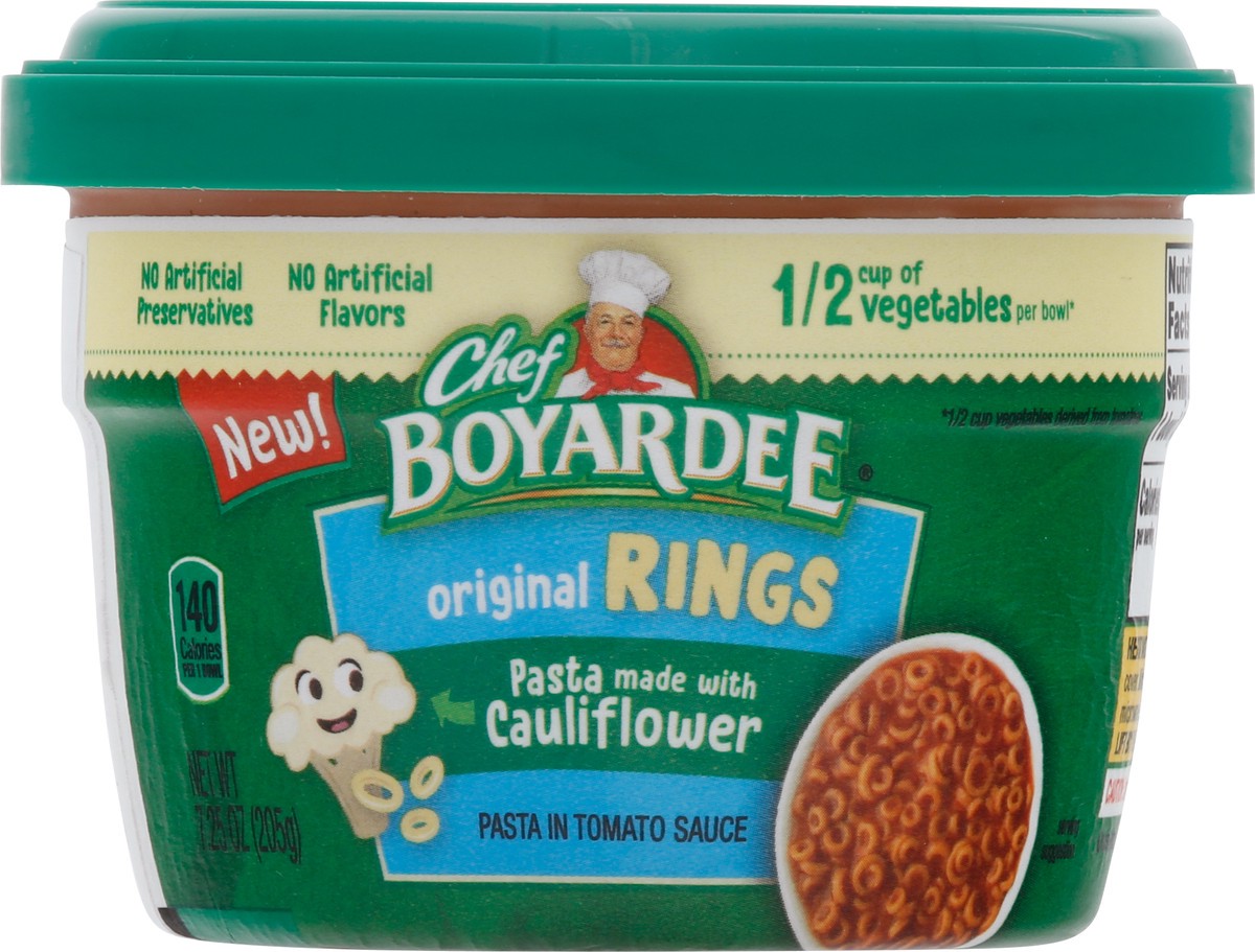 slide 8 of 14, Chef Boyardee Original Rings Pasta in Tomato Sauce 7.25 oz, 7.25 oz