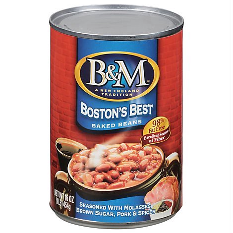 slide 1 of 1, B&m Boston B Est Baked Beans Canned - 16 Oz, 16 oz