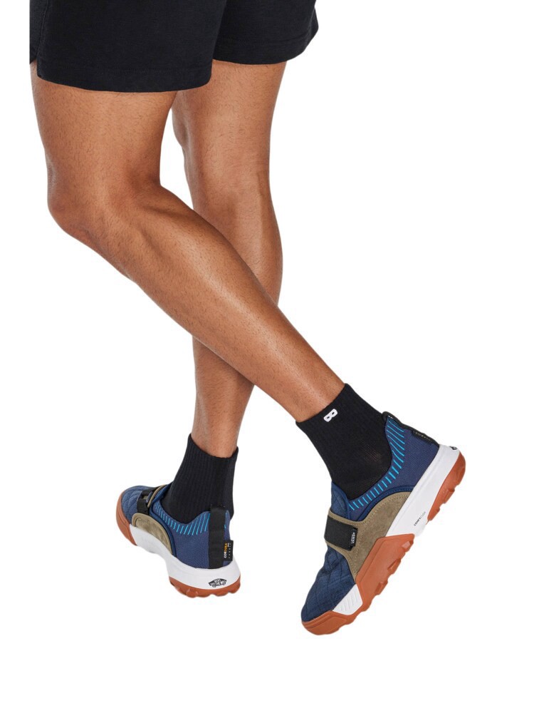 slide 3 of 5, Pair of Thieves Blackout/Whiteout Men's Cushioned Quarter/Ankle Socks - Black, 3 ct