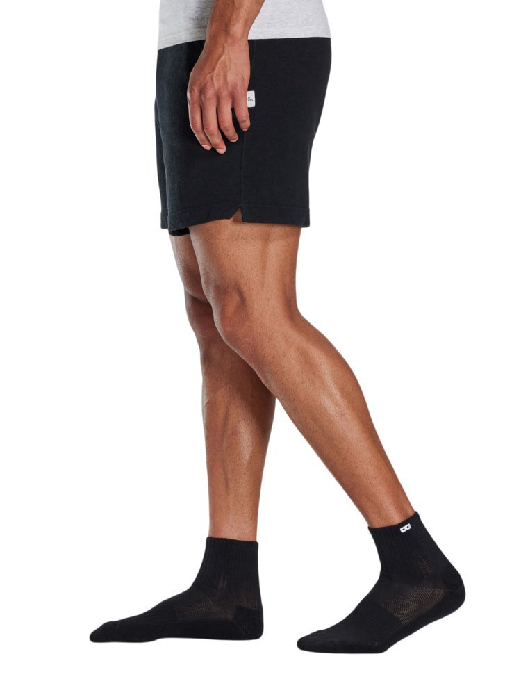 slide 5 of 5, Pair of Thieves Blackout/Whiteout Men's Cushioned Quarter/Ankle Socks - Black, 3 ct