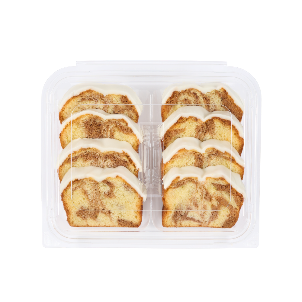 slide 3 of 3, Simple Joys Sliced Iced Cinnamon Swirl Cake, 8 ct