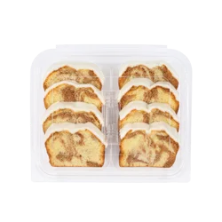 Simple Joys Sliced Iced Cinnamon Swirl Cake