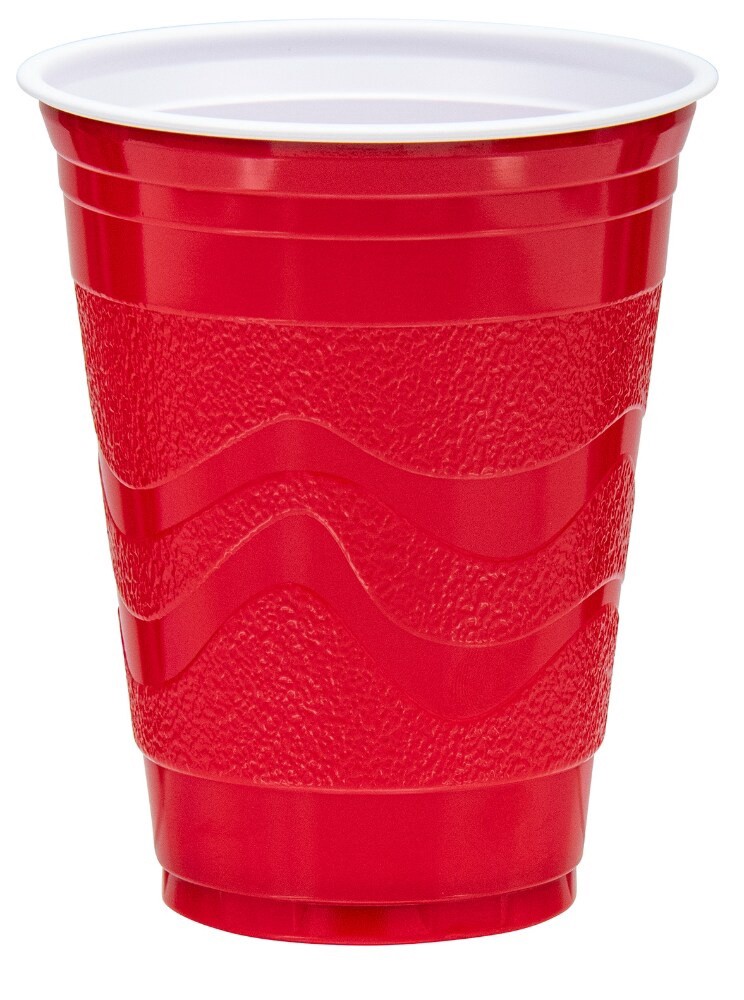 slide 5 of 5, Kroger Textured Plastic Cups, 50 ct; 18 fl oz