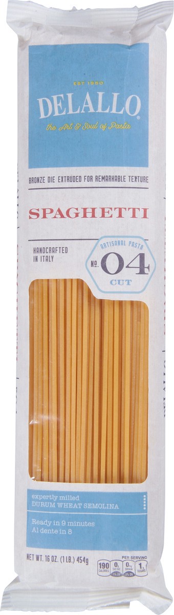 slide 9 of 12, DeLallo No. 04 Cut Spaghetti 16 oz, 16 oz