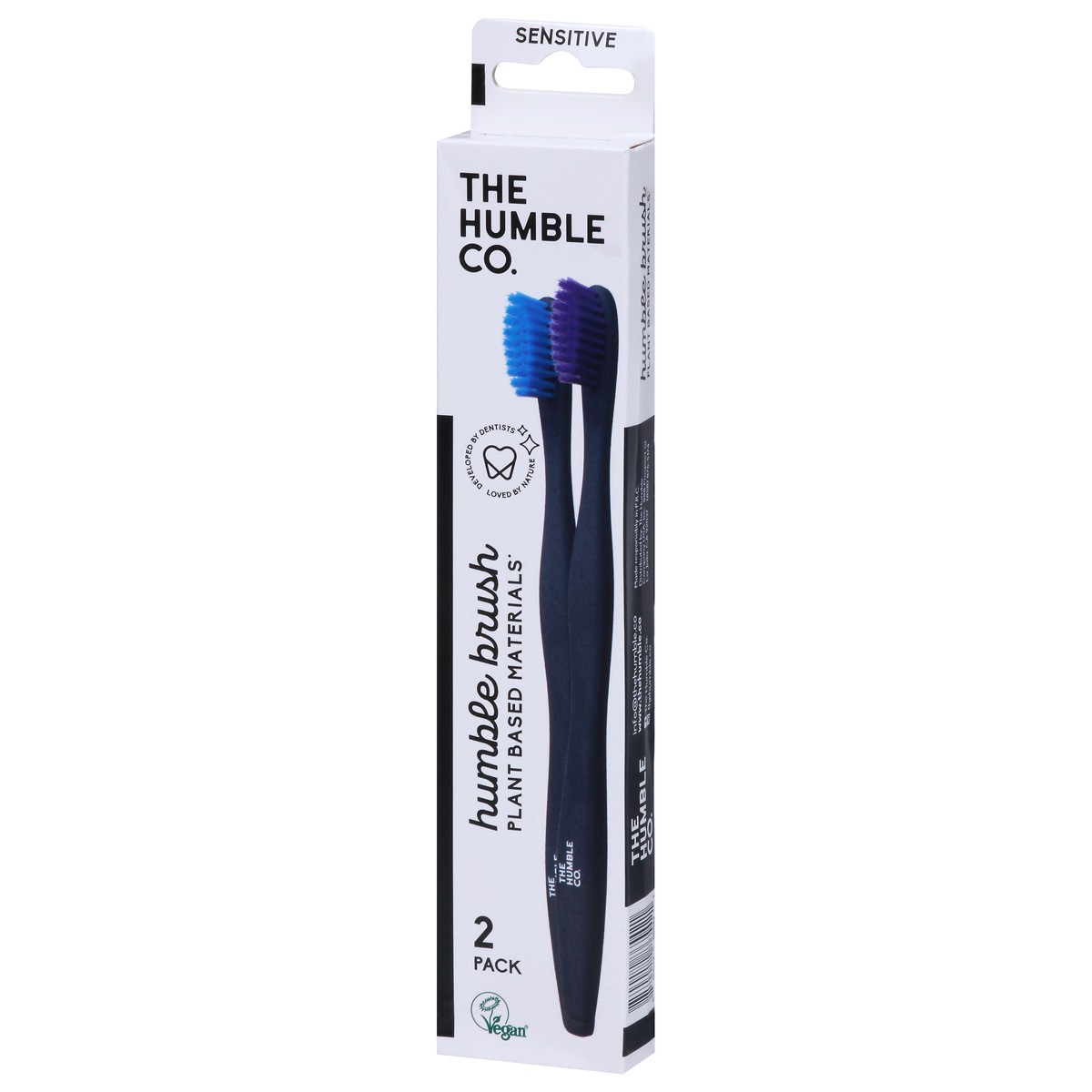 slide 6 of 9, The Humble Co. 2 Pack Sensitive Toothbrush 2 ea, 1 ct