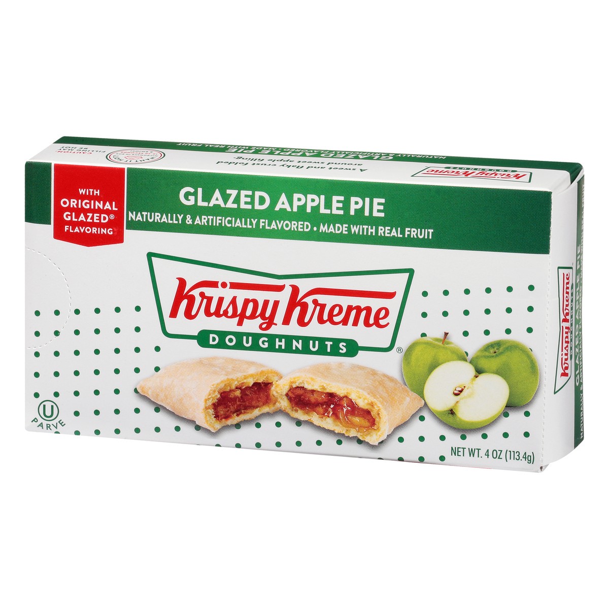 slide 12 of 13, Krispy Kreme Glazed Apple Pie Doughnuts 4 oz, 4 oz