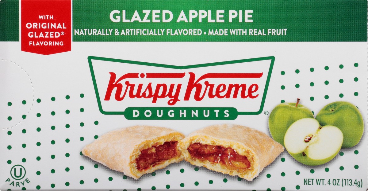 slide 11 of 13, Krispy Kreme Glazed Apple Pie Doughnuts 4 oz, 4 oz