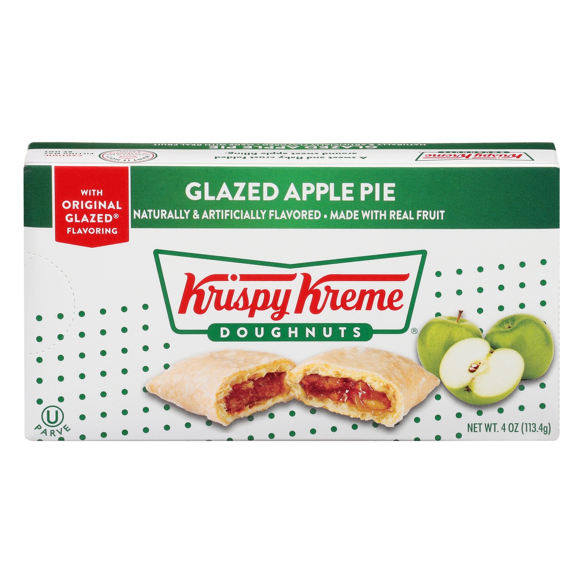 slide 1 of 1, Krispy Kreme Fruit Pie - Glazed Apple, 4 oz