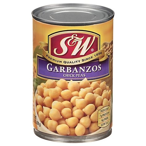 slide 1 of 1, S&W Beans Garbanzo - 15.5 Oz, 15.5 oz
