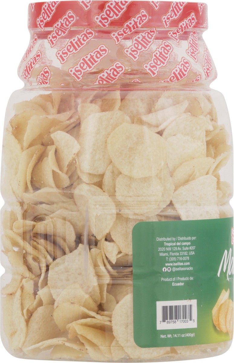 slide 4 of 13, Iselitas Lightly Salted Malanga Taro Chips 14.11 oz, 14.11 oz