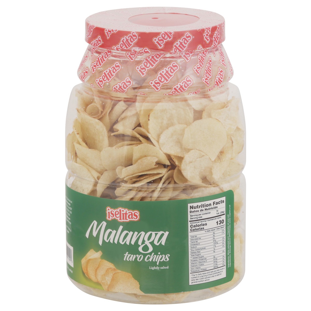 slide 3 of 13, Iselitas Lightly Salted Malanga Taro Chips 14.11 oz, 14.11 oz