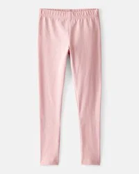 Carter's Girls Cotton Pull-On Stretch Leggings - Pink, Size 14