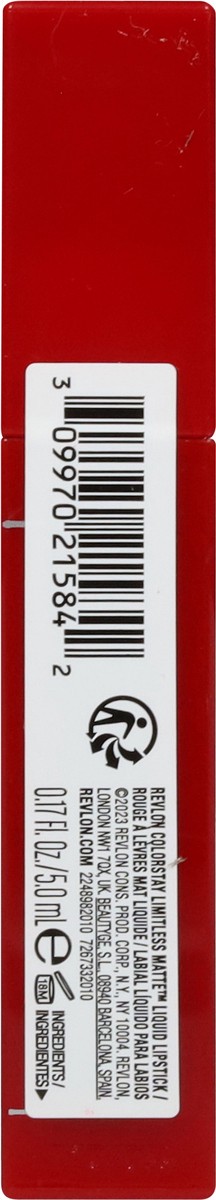 slide 12 of 12, Colorstay Limitless Matte Top Talent 010 Liquid Lipstick 0.17 fl oz, 0.17 fl oz