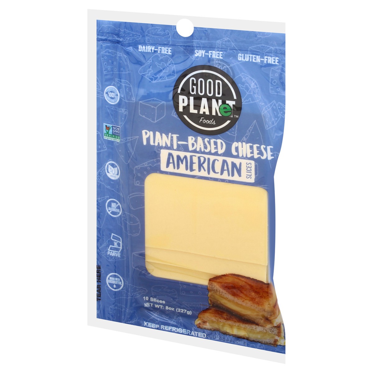slide 9 of 9, GOOD PLANeT American Cheese Slices 10 ea, 10 ct