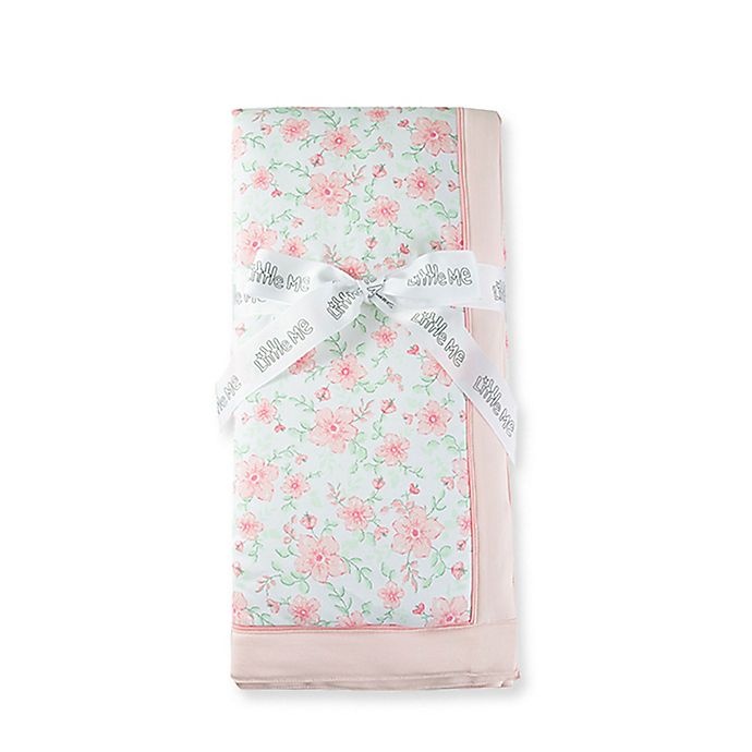 slide 1 of 1, Little Me blanket blossom garden, 1 ct