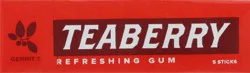 Gerrits Gerrit's Teaberry Refreshing Gum - 5 ct