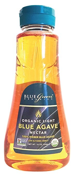 slide 1 of 1, Blue Green Organics Organic Light Agave Nectar, 16 oz