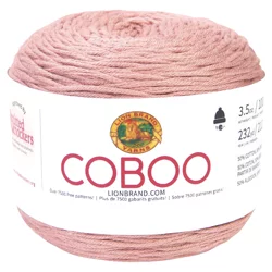 Lion Brand Coboo Yarn - Mauve