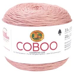 Lion Brand Coboo Yarn - Mauve