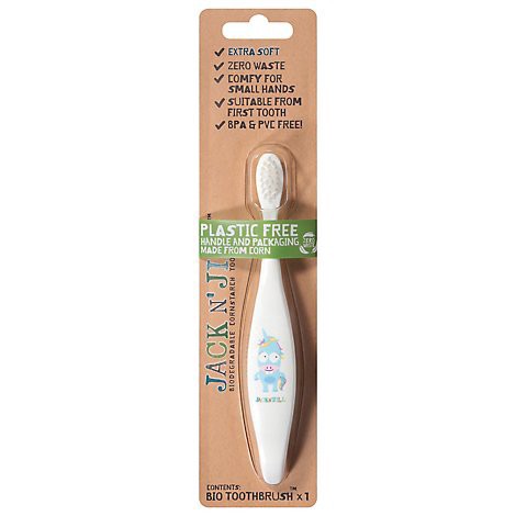 slide 1 of 1, Jack N Jill Kids Toothbrush Kids Assorted - 1 EA, 1 ct