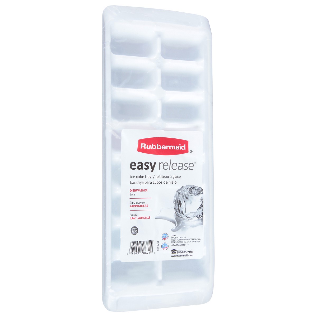 slide 7 of 9, Rubbermaid Easy Release Ice Cube Tray, 1 ct