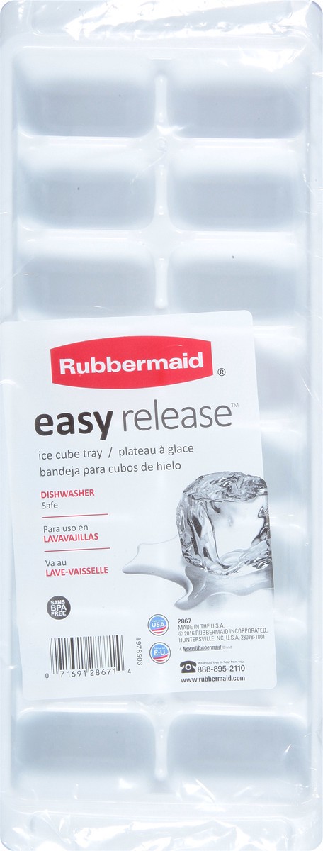slide 9 of 9, Rubbermaid Easy Release Ice Cube Tray, 1 ct