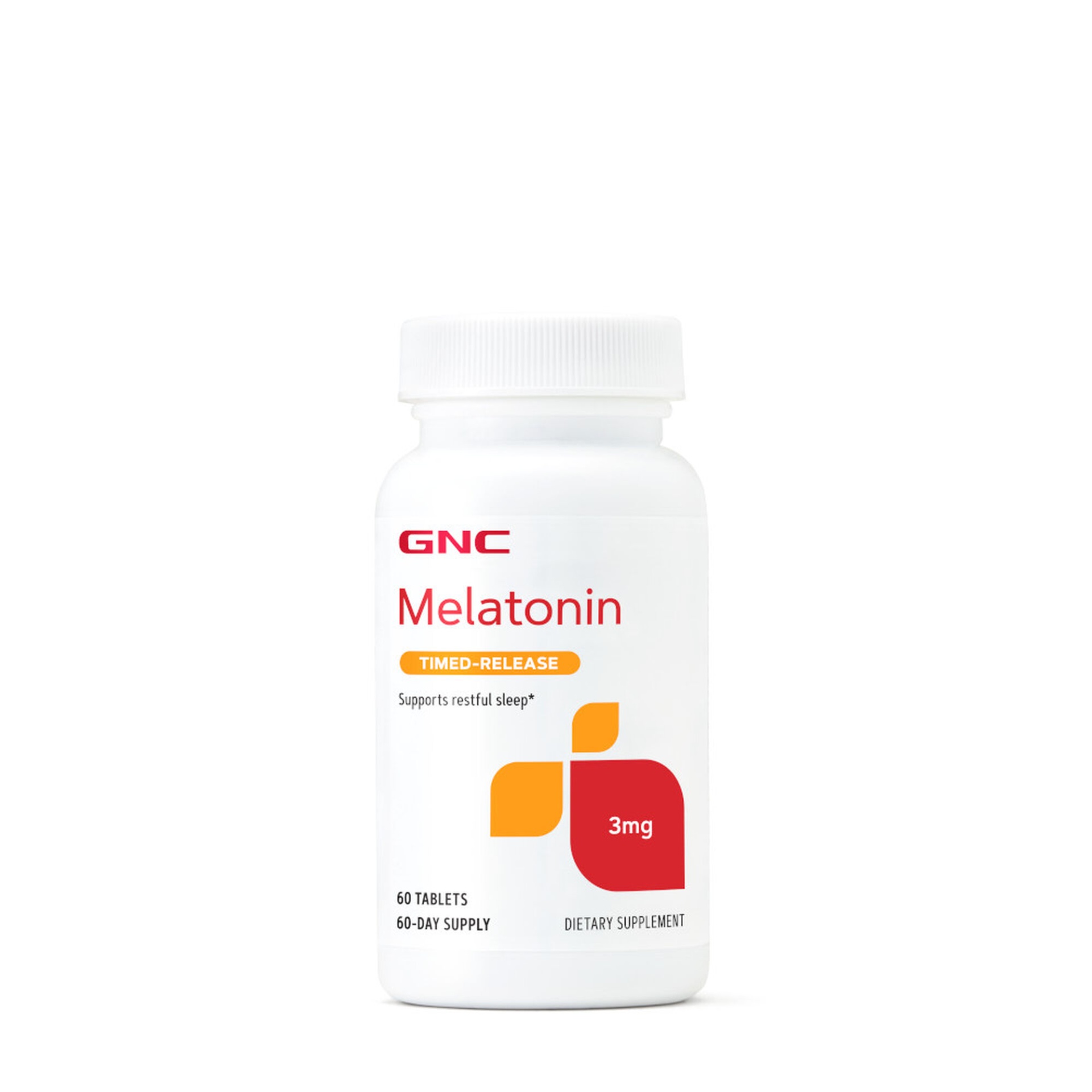 slide 1 of 1, GNC Melatonin 3 mg, 60 ct