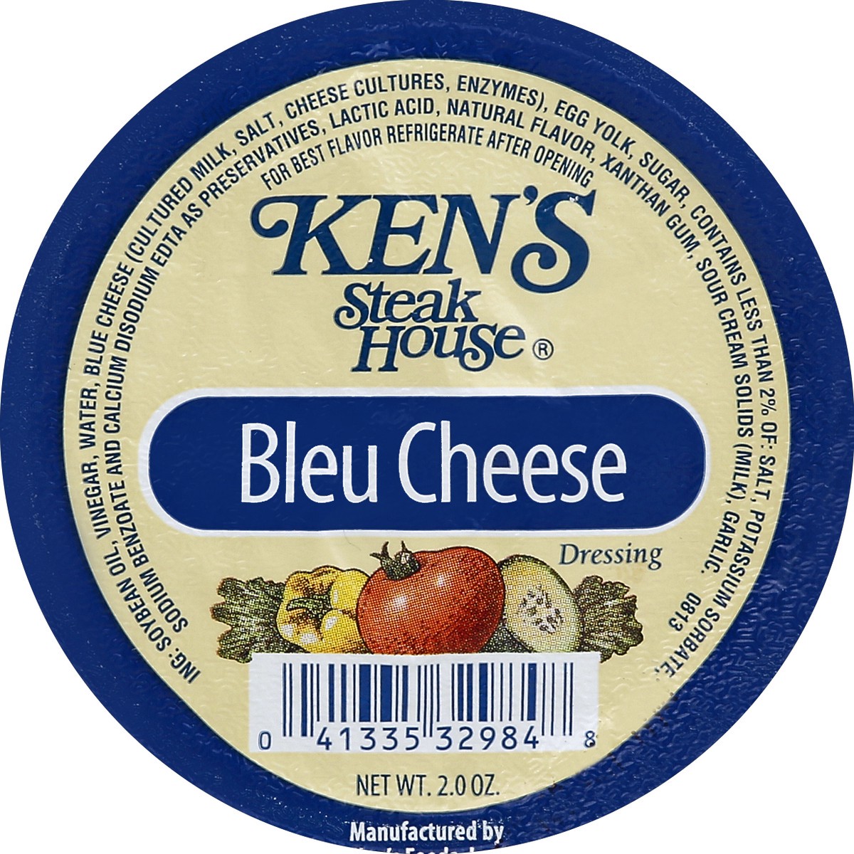 slide 4 of 4, Ken's Steak House Ken’s Blue Cheese Dressing, 2 oz