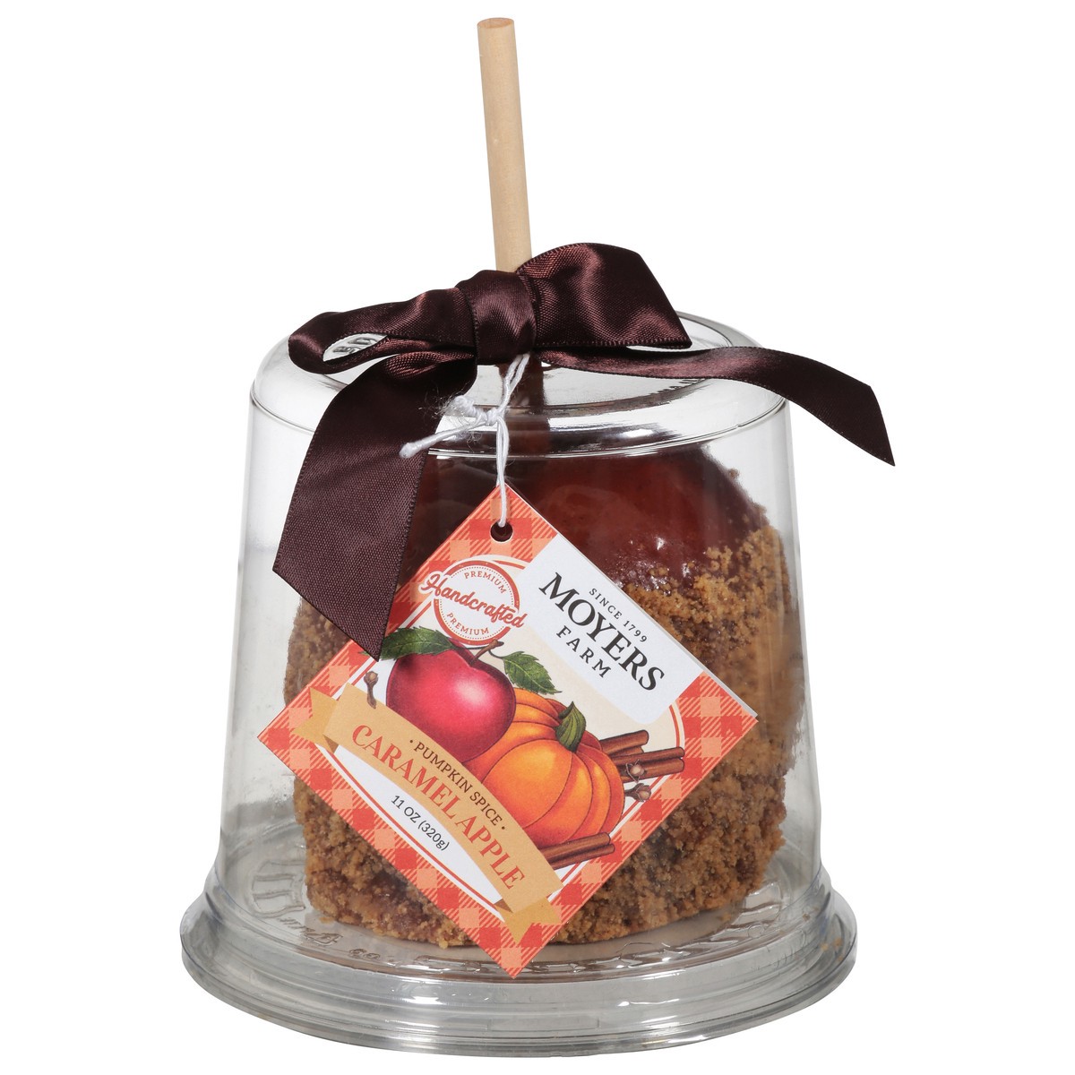 slide 7 of 13, Moyers Pumpkin Spice Caramel Apple 11 oz, 11 oz