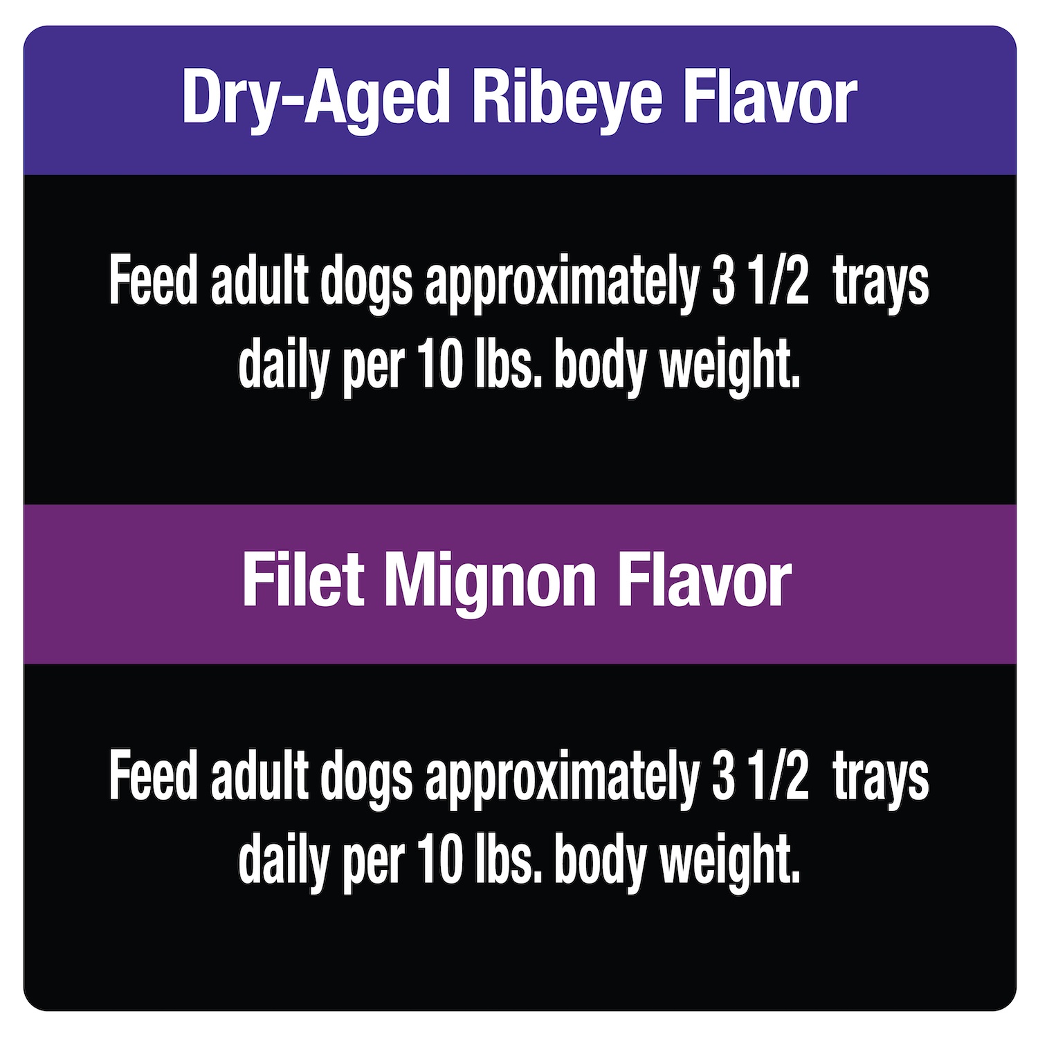 slide 3 of 7, Cesar Classic Loaf In Sauce Adult Soft Wet Dog Food Butcher’S Selects Variety Pack, Dry-Aged Ribeye Flavor And Filet Mignon Flavor, 3.5 oz