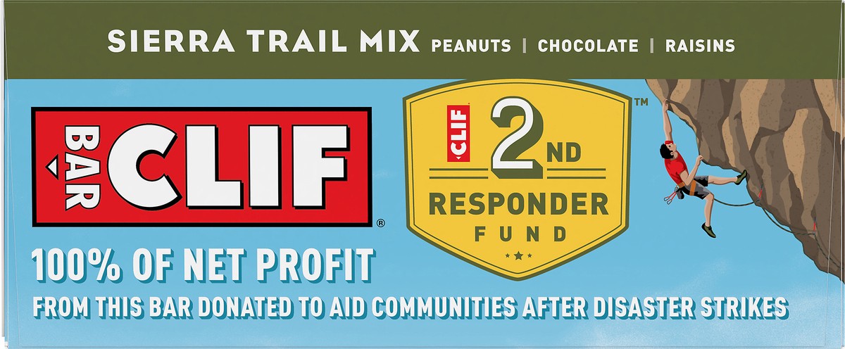 slide 9 of 10, CLIF Sierra Trail Mix Energy Bars, 12 ct; 2.4 oz