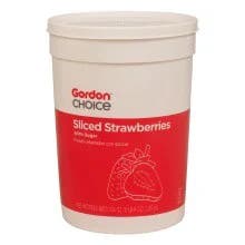 GFS Sliced Strawberries
