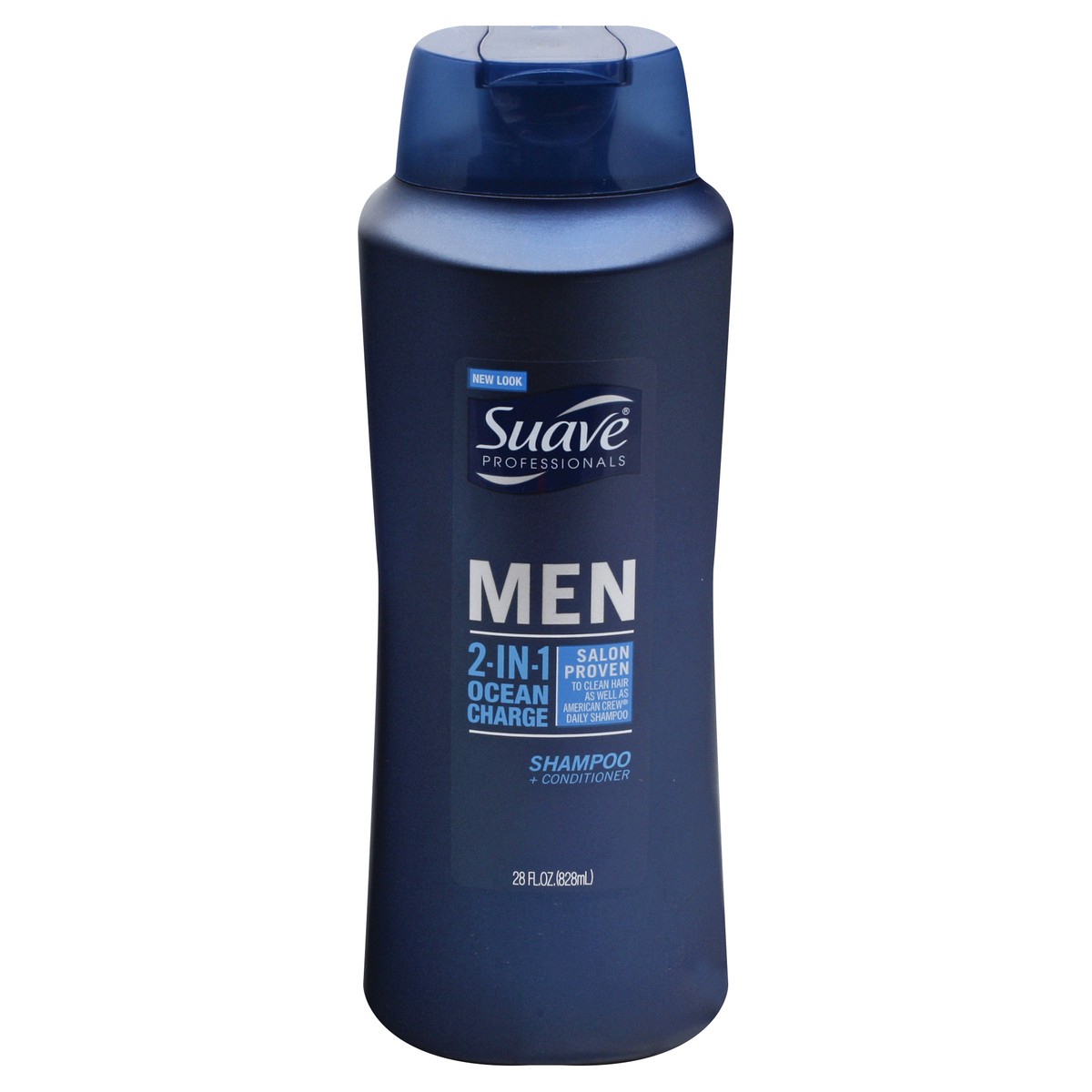 slide 2 of 10, Suave Men 2-in-1 Shampoo and Conditioner Ocean Charge, 28 oz, 4 Count, 28 oz