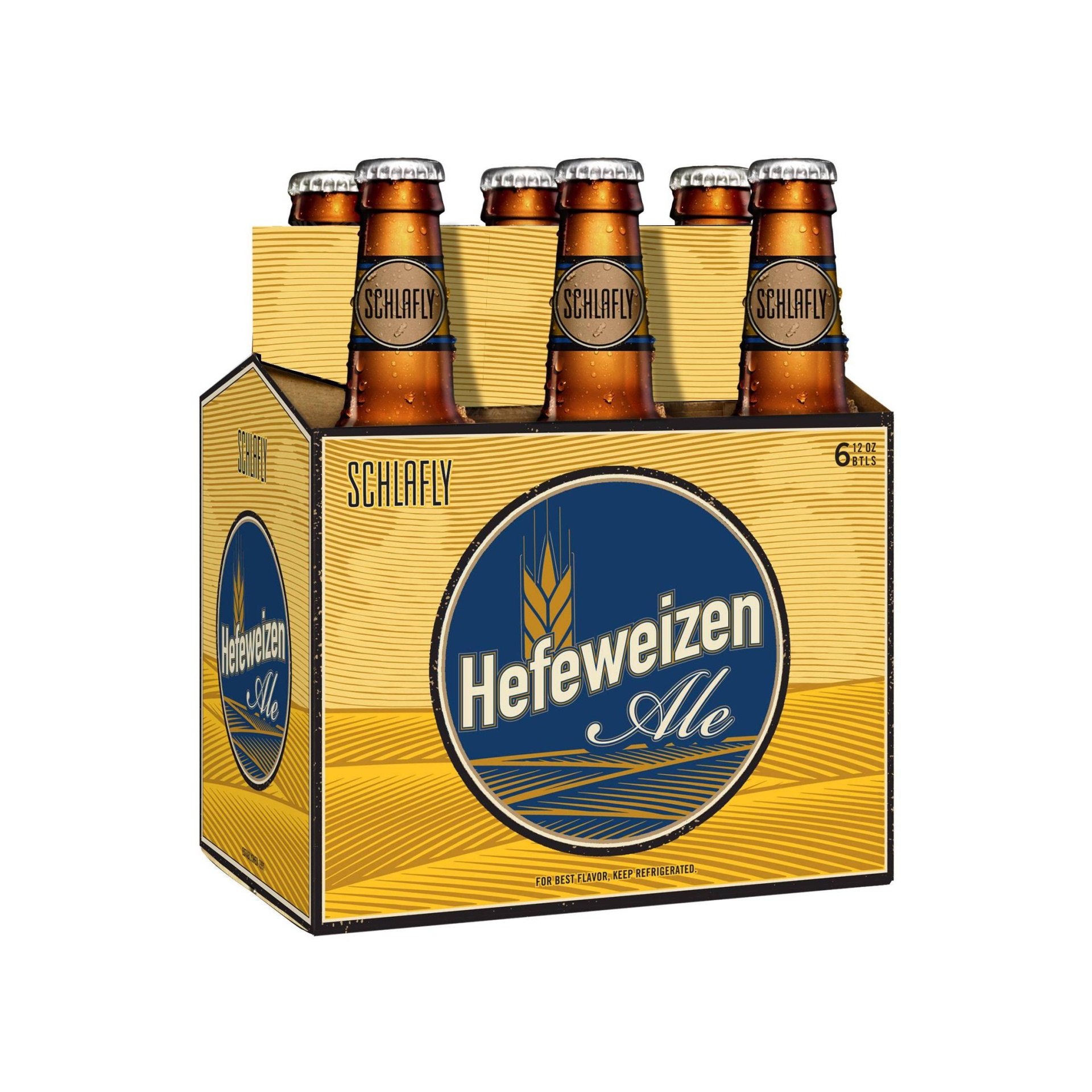 slide 1 of 1, Schlafly Beer Schlafly Hefeweizen Ale Beer - 6pk/12 fl oz Bottles, 6 ct; 12 fl oz