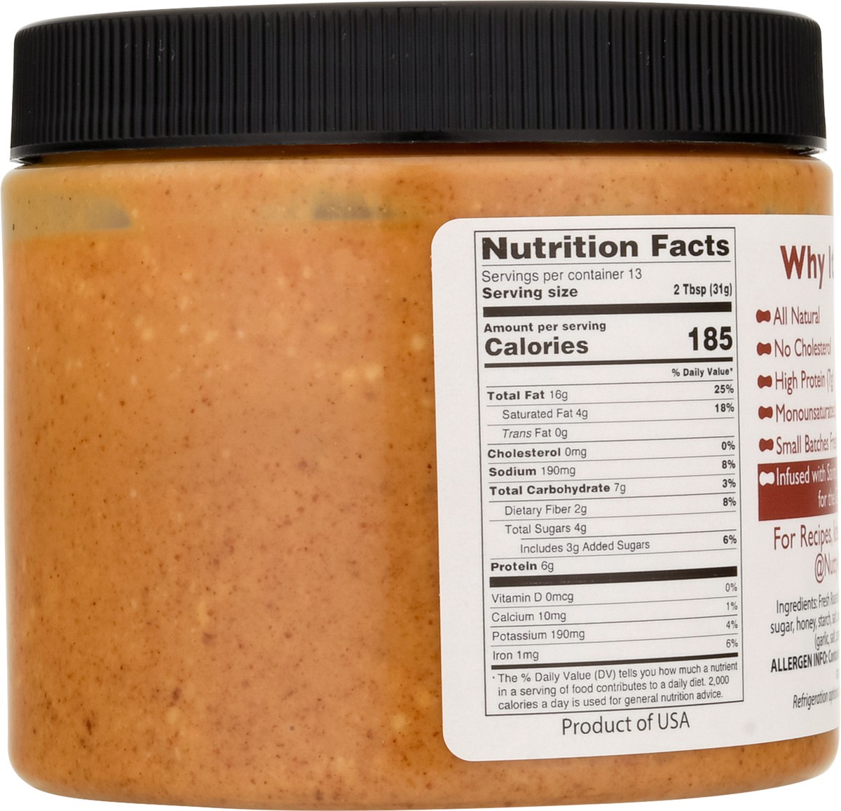 slide 6 of 14, Nutty Novelties Habanero Honey Peanut Butter - 15 oz, 15 oz