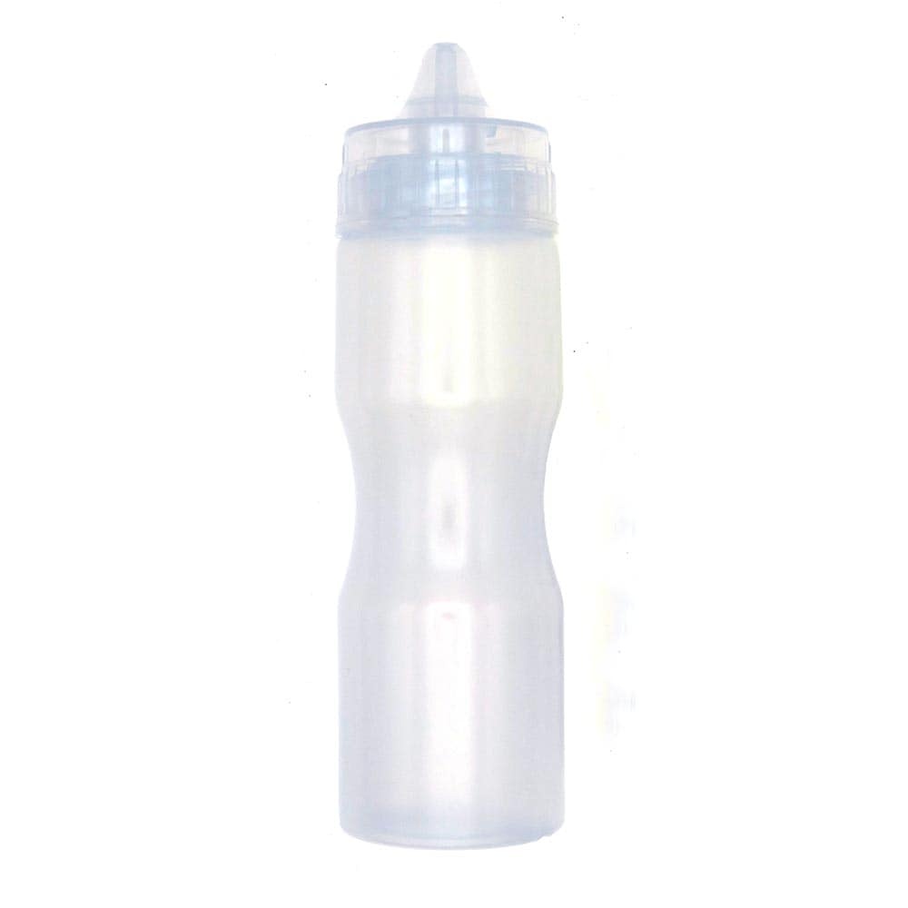 slide 1 of 1, Mr. Bar-B-Q Sauce Bottle With Cap - Clear, 14 oz