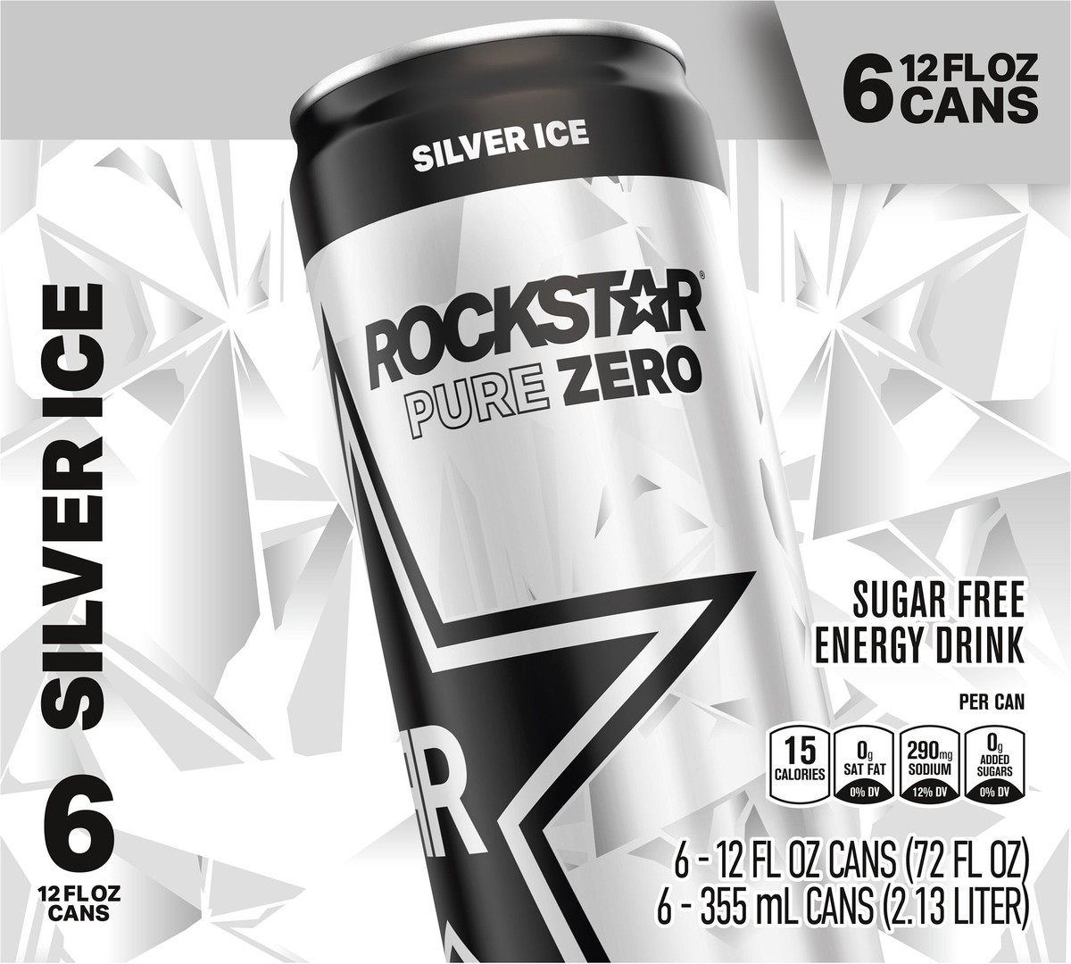 slide 9 of 9, Rockstar Energy Drink, 12 ct